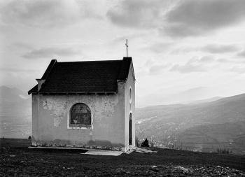 Chapel in the hills overlooking Travnik, Bosnia, 2003